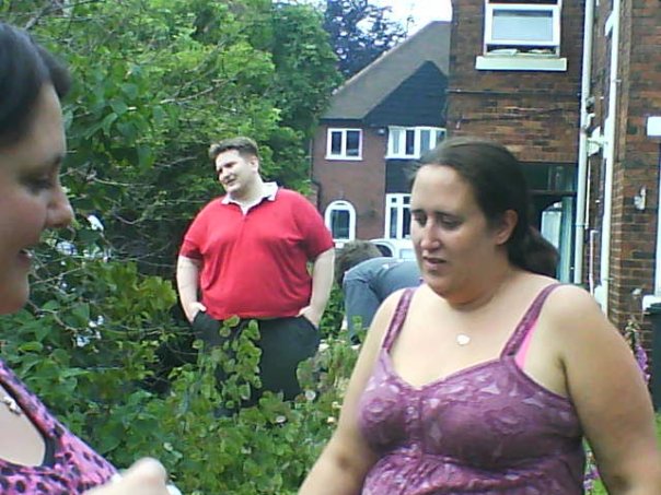 Out in the garden!