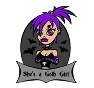 goth cartoon
