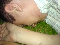 james resting