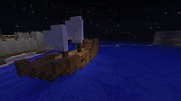 The boat at night